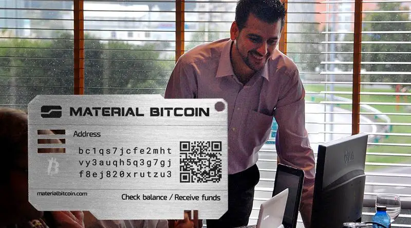 Uxío Fraga, creador de Material Bitcoin