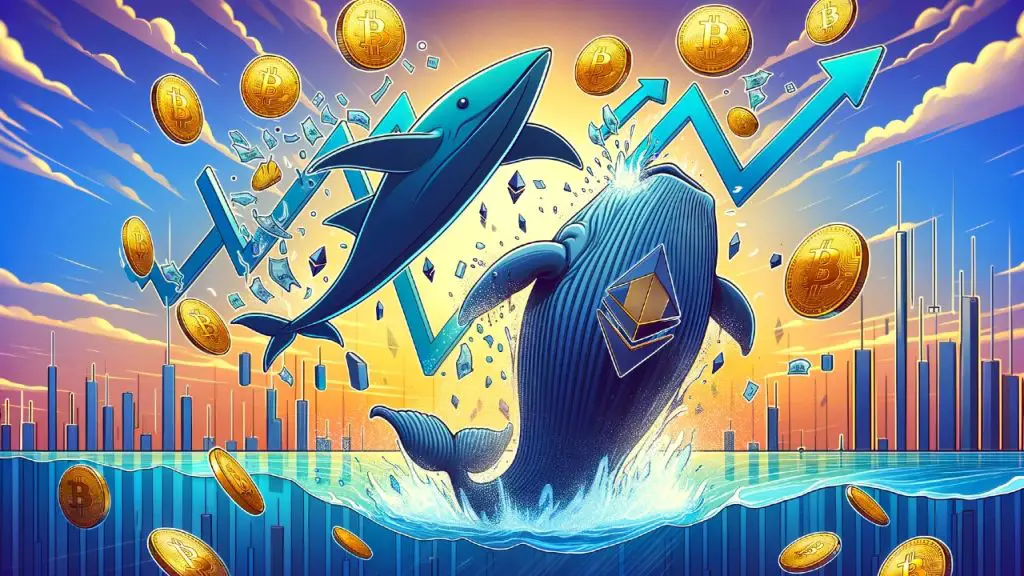 Ballenas aprovechan para comprar Bitcoin (BTC) y Ethereum (ETH)