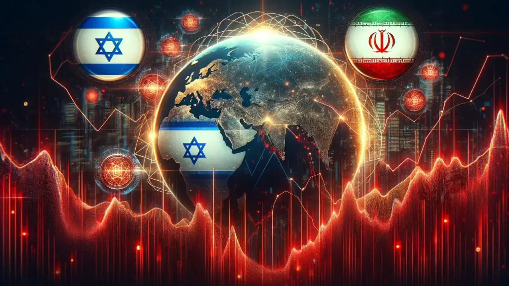 Respuesta de Israel al ataque de Irán tiñe de rojo las criptomonedas